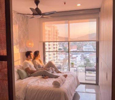 El Rodadero Apartment | Premium Resort Piscinas Infinity & Rooftop