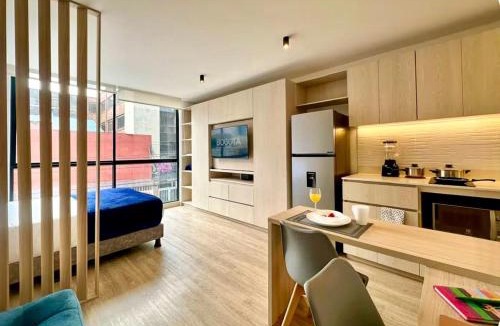 Bogota Apartment | Embajada USA y Corferias, Elegante Suite Familiar