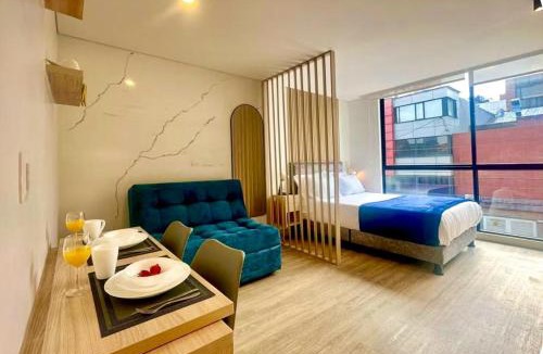 Bogota Apartment | Embajada USA y Corferias, Elegante Suite Familiar