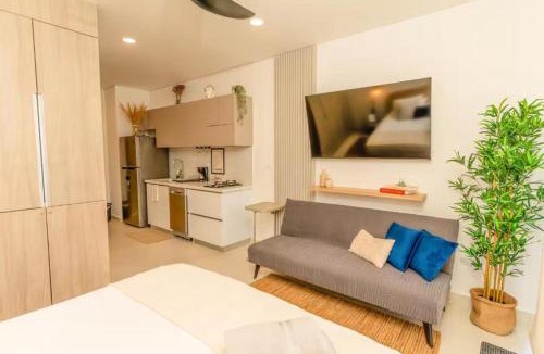 Pozos Colorados Apartment | Moderno Apto de Lujo con balcon y vista al mar