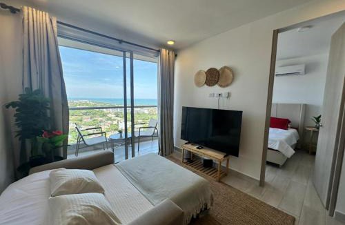 Papare Apartment | Exclusivo apartasuite con terraza y vista al mar - Bello Horizonte