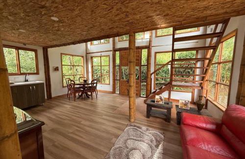 Choachi Ski Chalet | Choachi Ecocabaña 2 Cielosue jacuzzi