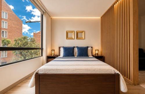 Calle 100 Apartment | Prime Building Luxury Loft by Estoril 100