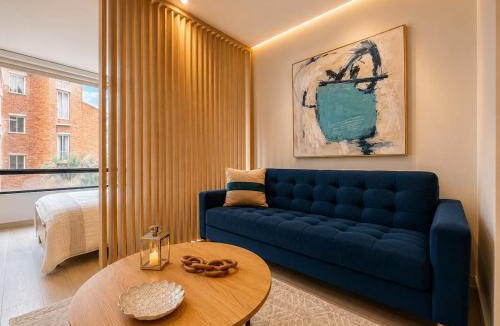 Calle 100 Apartment | Prime Building Luxury Loft by Estoril 100