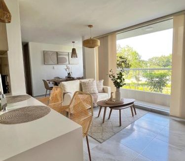 Piedecuesta Apartment | Cozy and Minimalist Apartment with Mountain View!