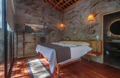Sopetran House | Cabaña El Bosque - En medio del bosque - Jacuzzi Privado con Calefacción y Malla Catamarán - Cerca a Medellin