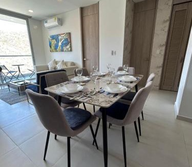 Pozos Colorados Apartment | Delventto Mar y Relax, Apto con Vista al Mar en Bello Horizonte