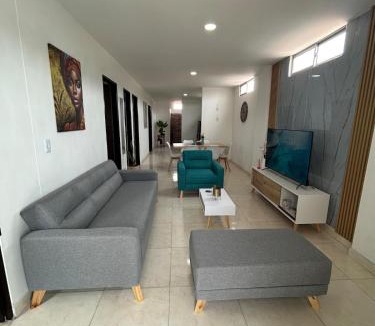 Los Patios Apartment | Apartamento moderno con Balcón y Hamaca 3BR Los Patios