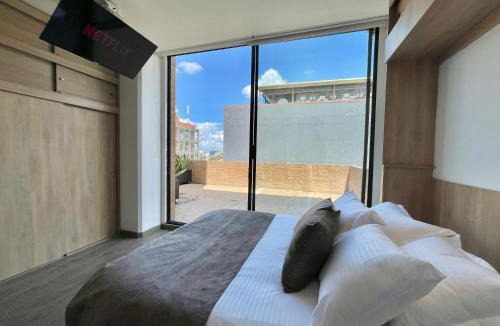 Zona Rosa Apartment | Nogal Sky Loft with Private Terrace