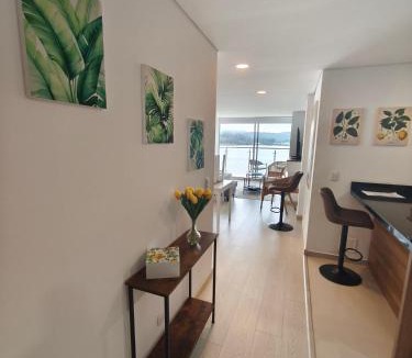 Paipa Apartment | Exclusivo apartamento con vista al lago Sochagota