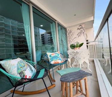 La Boquilla Apartment | Cerca hotel Americas y hotel Radisson Cartagena Zona Morros a 3 minutos del Centro de convenciones de las Americas