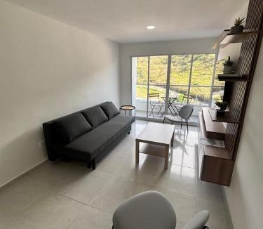 Pinchote Apartment | Modern 2BR Apartment with Balcony in San Gil PERFECT