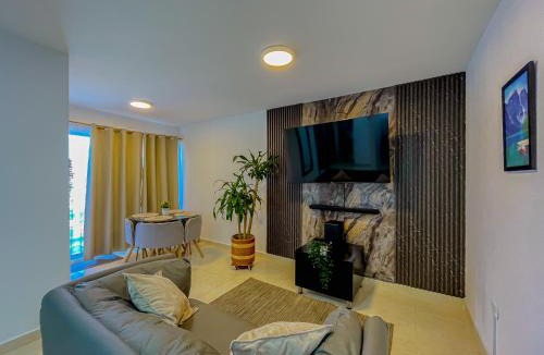 Canapote Apartment | View 17, Modern, 5 min from Rafael Nuñez Airport