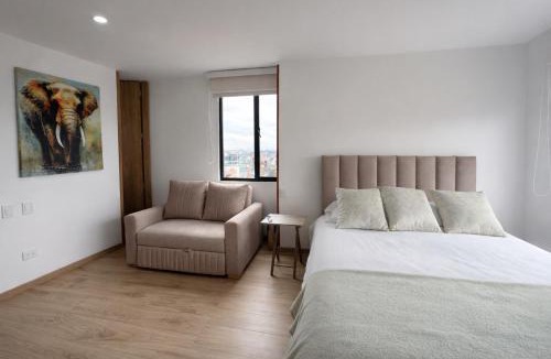 Chico Norte III Apartment | Modern Studio Near Parque de la 93