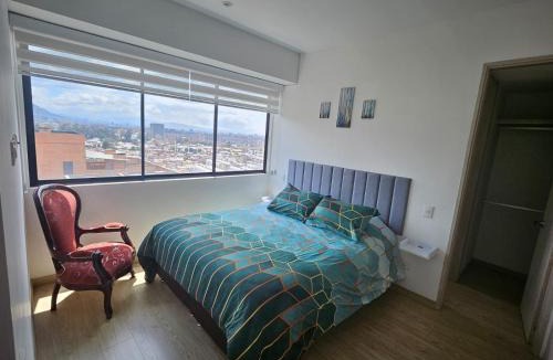 Usaquen Apartment | Moderno Apto 1HAB para 2 hasta 4 personas con Vista Panorámica en Usaquén, WiFi Rápido y Cocina Equipada