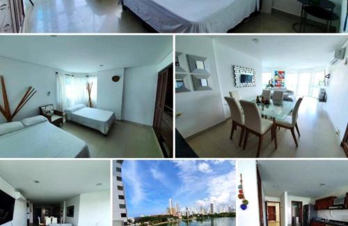 Manga Apartment | Apartamento con VIsta al Mar Bocagrande Cartagena