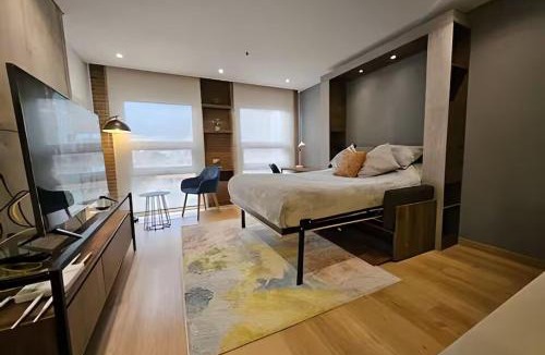 Centro International Apartment | Modern Studio in Bogotá International Center Free WiFi
