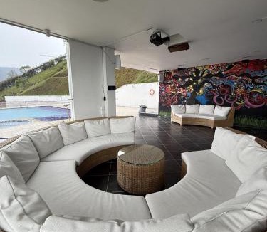 Envigado Villa | Glass Mansion Breathtaking 180 Panoramic View