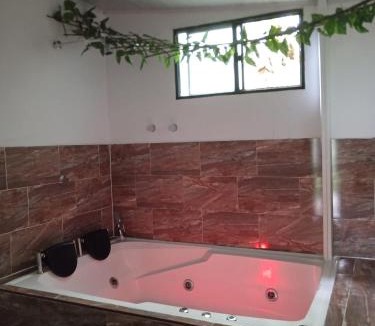 San Francisco Apartment | Cabañas Bosque Encanto - Jacuzzi