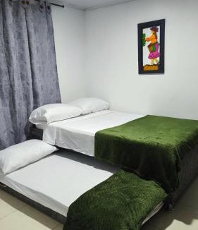 Quimbaya Apartment | Apartamento turístico balcón de Quimbaya para 6 personas