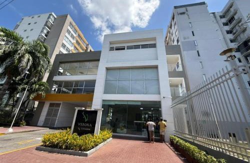 Cartagena District Apartment | Apartamento - 3 habitaciones - Zona tranquila - Piscina & GYM - Parqueadero - Internet