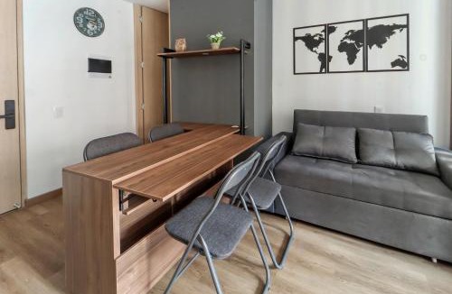 Centro International Apartment | Apartaestudio Moderno en Edificio TEIK, Centro Internacional Bogotá, Self Check-in y Ubicación Premium