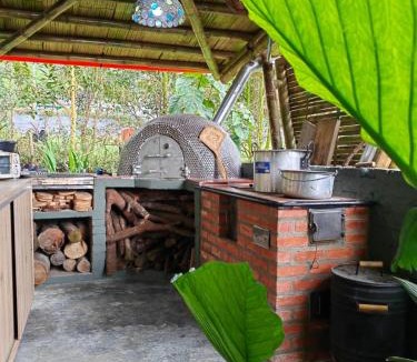 Santa Rosa de Cabal House | Cabaña privada Glamping via a termales