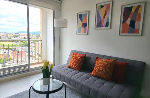 Cajica Apartment | Ejecutivo con vista natural, Parking, Wifi, Cajicá