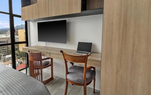 Centro International Apartment | Apartaestudio Moderno en Edificio 33DC, Centro Internacional Bogotá, WiFi y Ubicación Premium