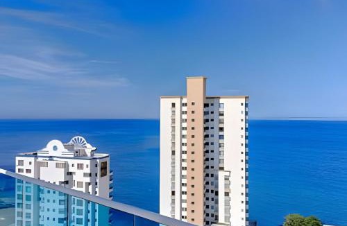 El Rodadero Apartment | Rodadero | Poll Infinita | Vista al Mar | 1BR, 2BA