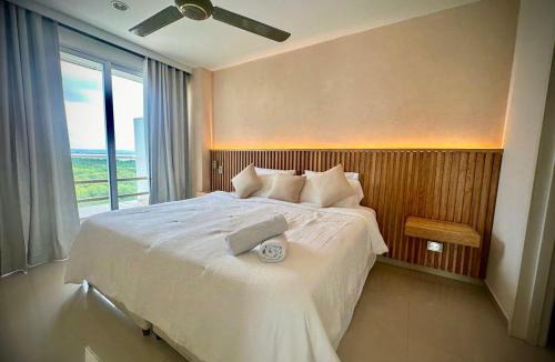La Boquilla Apartment | Luxury apartment sea view with pool- central 12 min from the city center