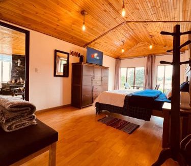 Aquitania House | Cabaña Valle del Lago de Tota Jacuzzi, Pet Friendly