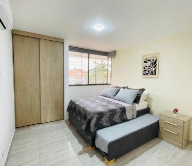 Ricaurte Apartment | Amplio Apartamento Premium de 3 Hab - Vista a la Piscina - Tiziano Resort