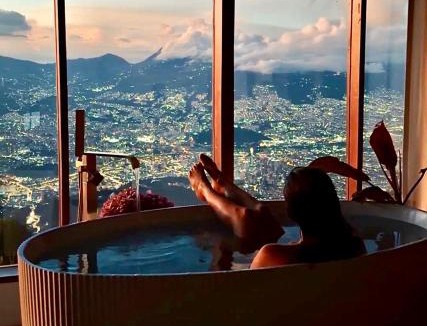 Rionegro Ski Chalet | Cabaña en Santa Elena con vista a Medellín