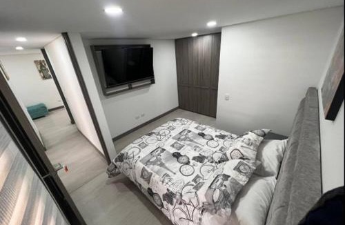 Bogota Apartment | Apartaestudio amoblado, Edificio avanzzare T1 604