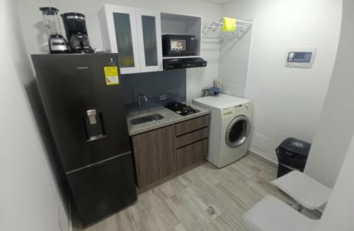 Bogota Apartment | Apartaestudio amoblado, Edificio Avanzzare T2-301