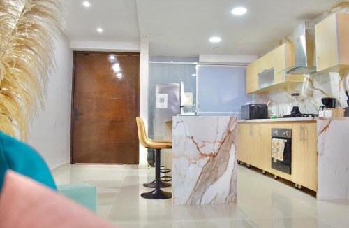 La Boquilla Apartment | Exclusivo apartamento de lujo frente al mar en Los Morros, con acceso directo y privado a la mejor playa de Cartagena