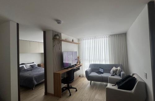 Centro International Apartment | Bogotá Centro, Cerca de Monserrate y La Candelaria, Apartamento Moderno con Terraza panorámica, 2 habitaciones