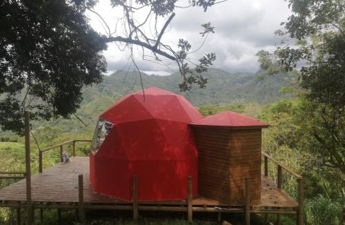 Sasaima Other | Ecobindu Cabaña-Tipo DOMO-hermosa Vista!