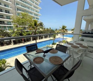Cartagena District Apartment | ESPECTACULAR APARTAMENTO MORROS 3 Acceso directo a la Playa!