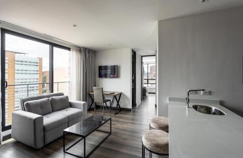 Chico Norte III Apartment | Luxurious Small Apartment Bogotá Park, Wi-Fi, Gym