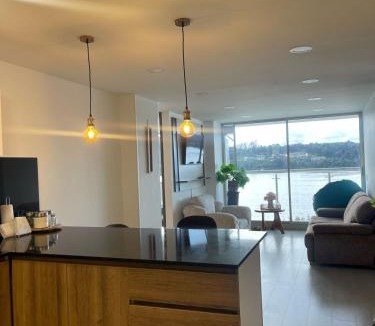 Paipa Apartment | Apartamento con vista al lago Sochagota