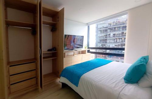 Usaquen Apartment | Comfortable and quiet loft, queen bed, Usaquén