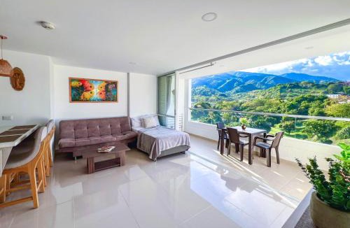 Santa Fe de Antioquia Apartment | Mountain View Pool & Slide AC 5min to Town