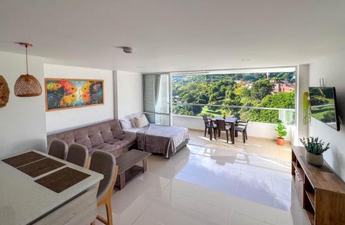 Santa Fe de Antioquia Apartment | Mountain View Pool & Slide AC 5min to Town