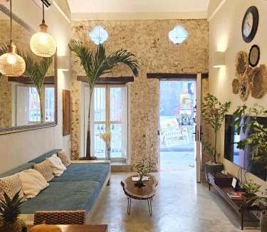 Cartagena Walled City House | Casa Coco 1680 Colonial & Art House In Old City - Pool - Jasussi - View