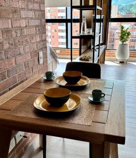 Laureles Apartment | Loft moderno en Laureles vista - AC - Wifi