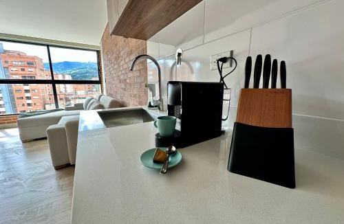 Laureles Apartment | Loft moderno en Laureles vista - AC - Wifi