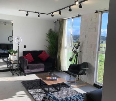 Paipa Apartment | Panorama del Sochagota ! Apartamento con vista al lago