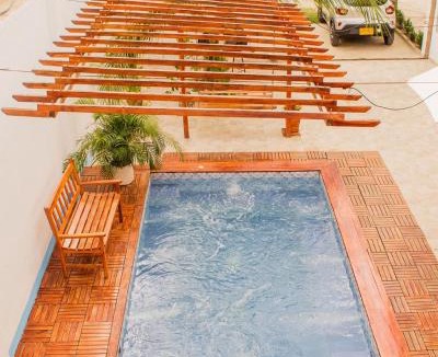 La Boquilla House | Hb3 Double Room with private bathroom facing the sea